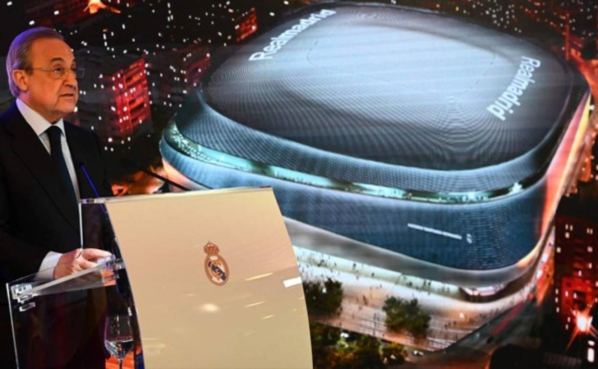Florentino Pérez presentó el proyecto este martes en el propio estadio.