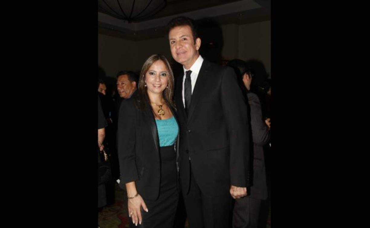 Sandra Mata y Salvador Nasralla.