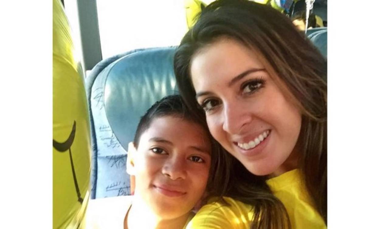 Maity en sus cuentas oficiales compartió imágenes de los pequeños con quien disfrutaron en el fin de semana de Halloween.