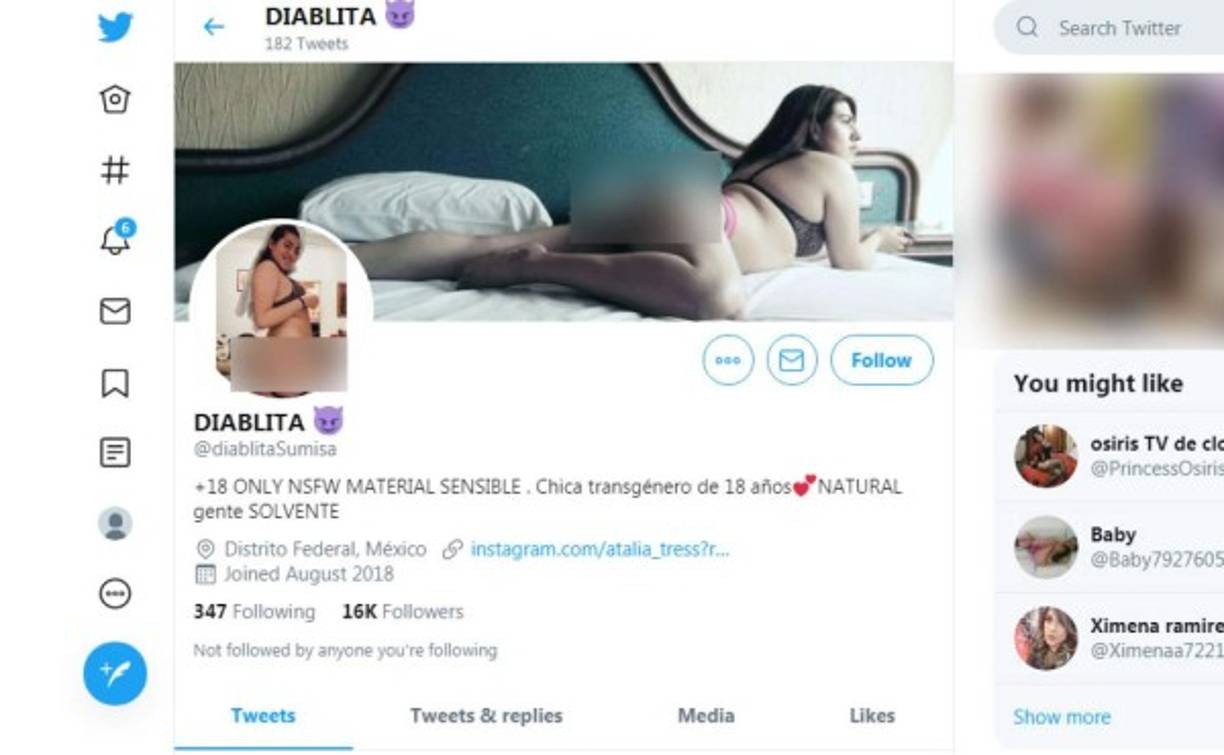 Carolina Lanza compartió la captura del perfil de la mujer para callar de una vez por todas a los detractores que buscaban manchar su reputación.