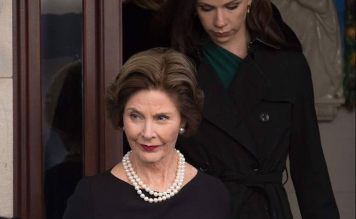 La exprimera dama de Estados Unidos, Laura Bush.