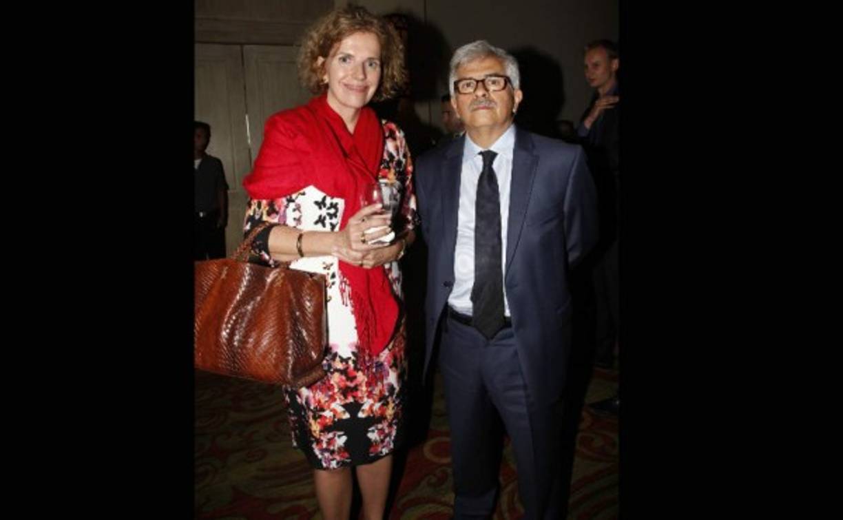 Beatrix Kania y Mario Dehesa.