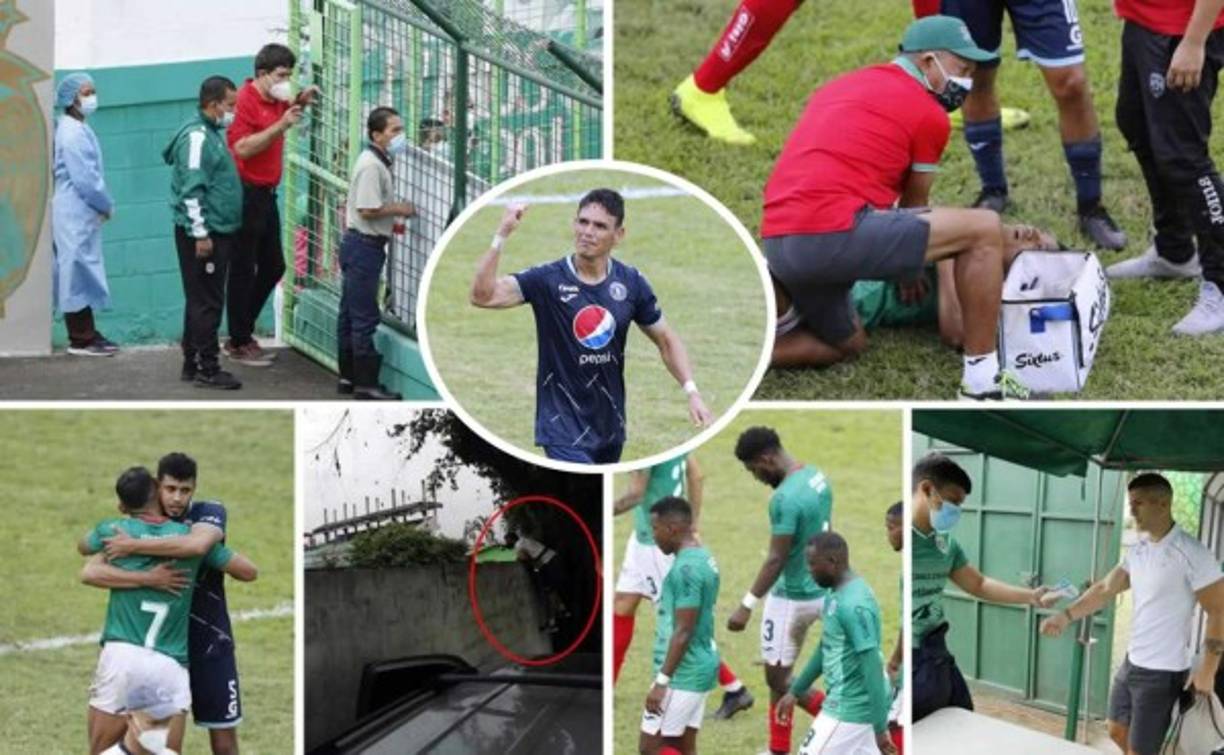 Las imágenes del clásico que le ganó el Motagua (0-1) al Marathón en el estadio Yankel Rosenthal por la jornada 2 del Torneo Clausura 2021. Fotos Neptalí Romero