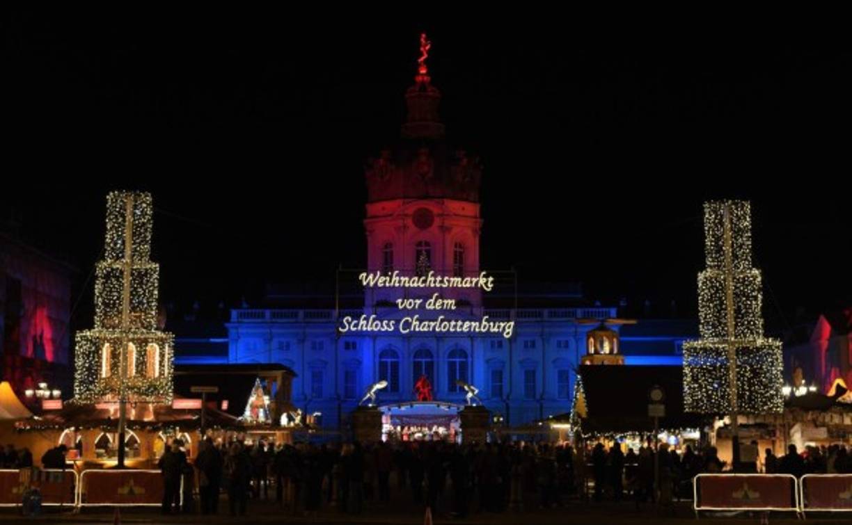 Así luce el mercado de Navidad de Berlín, Alemania.