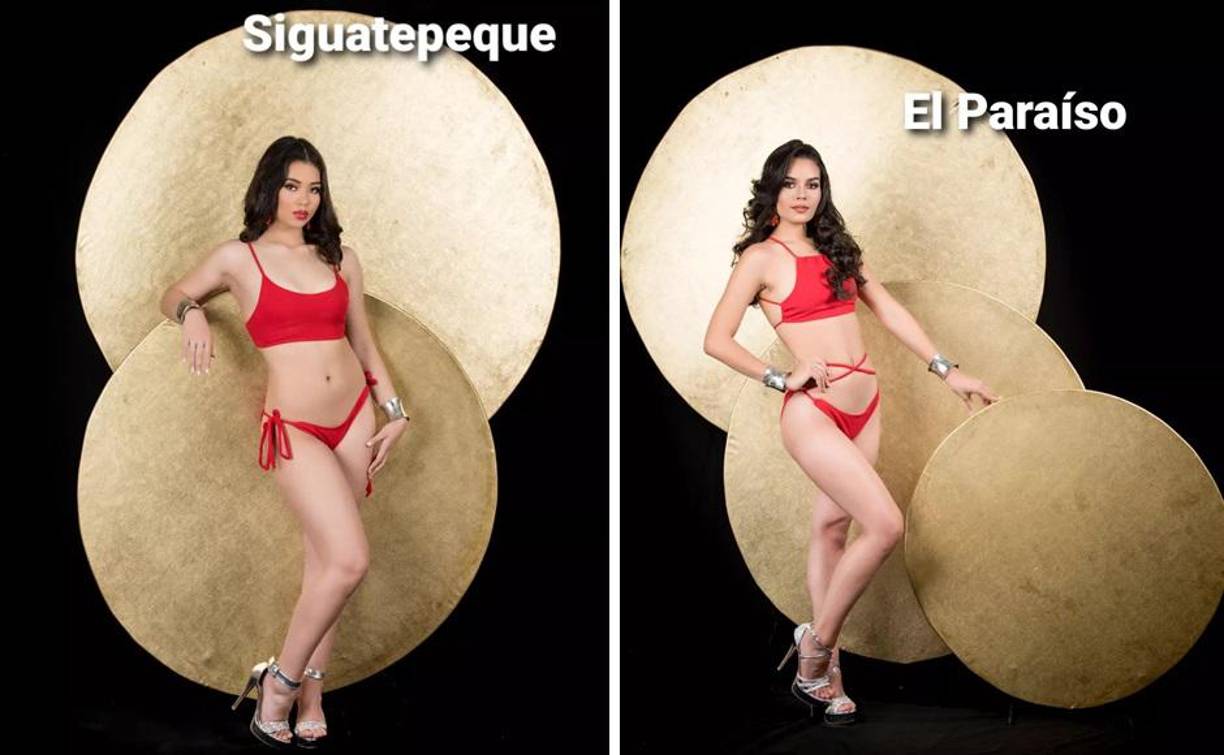 Lynda Villatoro representa a Siguatepeque, Mirna Salinas a El Paraíso.