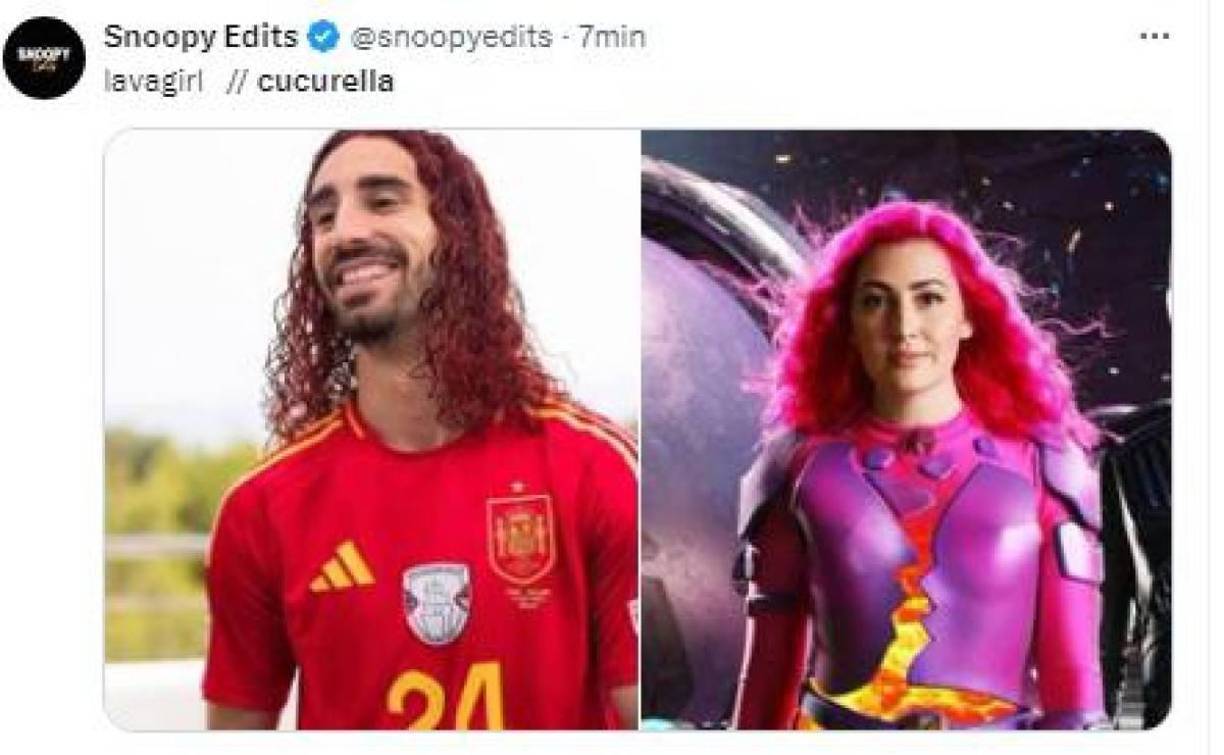 Los divertidos memes por el cambio de look de Marc Cucurella con su pelo rojo tras el éxito de España en la Eurocopa 2024.