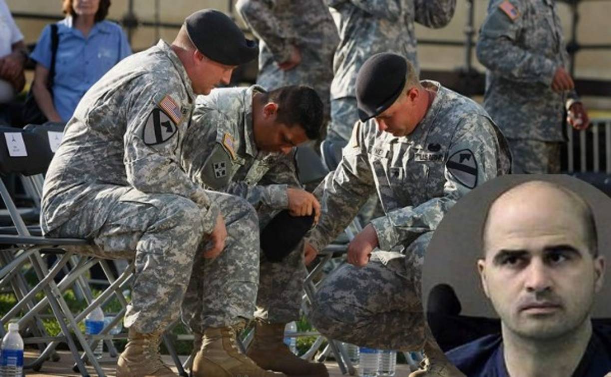 - Fort Hood: 13 muertos -<br/><br/>El 5 de noviembre de 2009, el psiquiatra militar Nidal Hasan de origen palestino protagonizó el tiroteo más grave dentro de una base militar estadounidense, matando a 13 personas e hiriendo a 32 en Fort Hood (Texas) antes de ser herido y controlado.<br/>