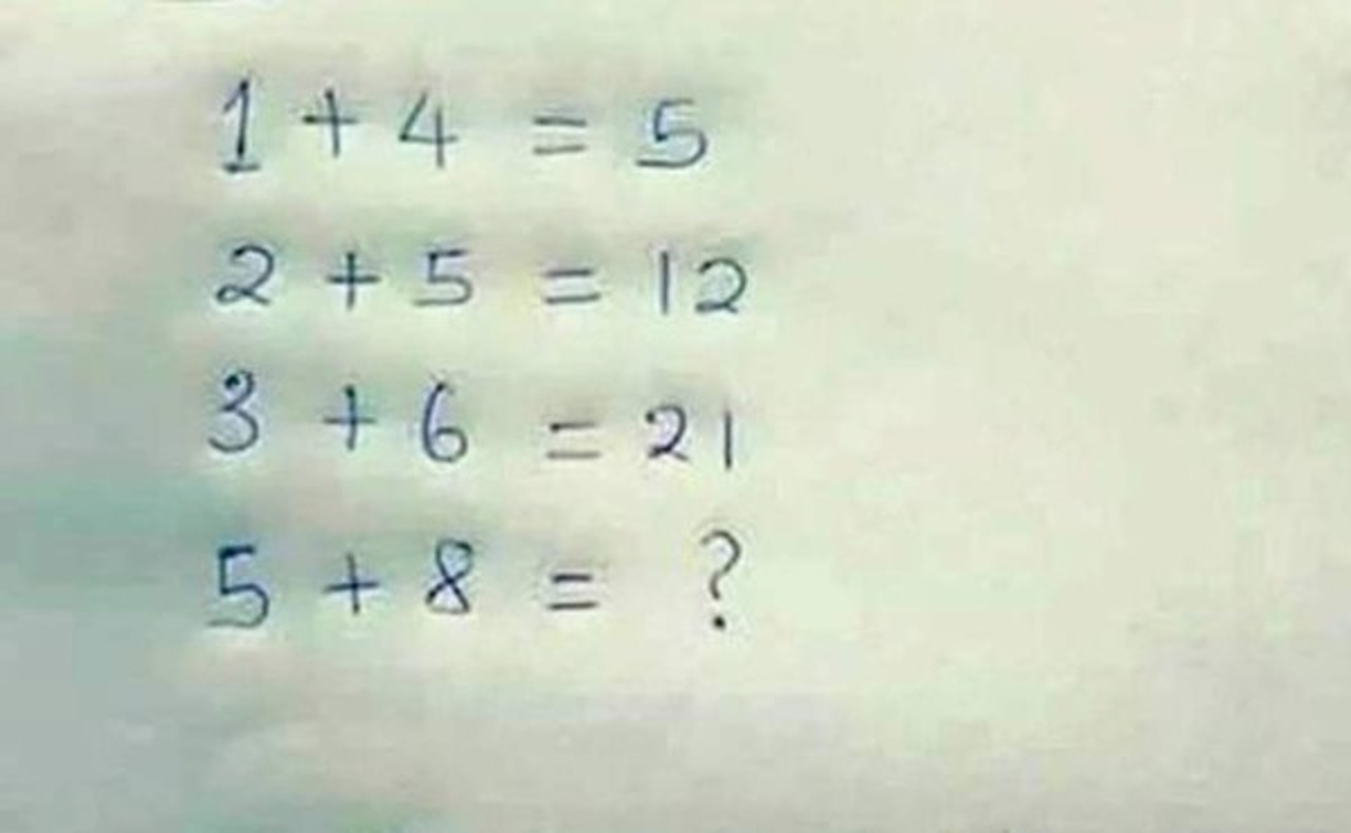 Un profesor español compartió un acertijo matemático, que según él, el 97% de las personas fallan en al resolver este test. La imagen compartida en su cuenta de Twitter le ha dado la vuelta al mundo. Agarra un lápiz y apunta tu respuesta.