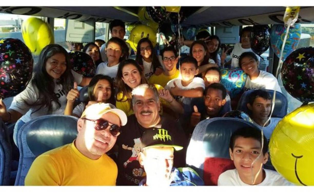 Los pequeños no dejaron de ser felices.