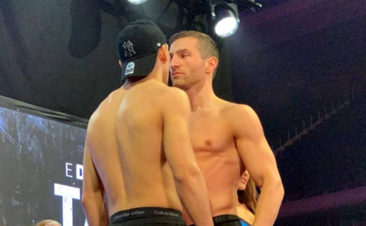 Mucha tensión se vivió en este cara a cara de Teófimo López y Edis Tatli.