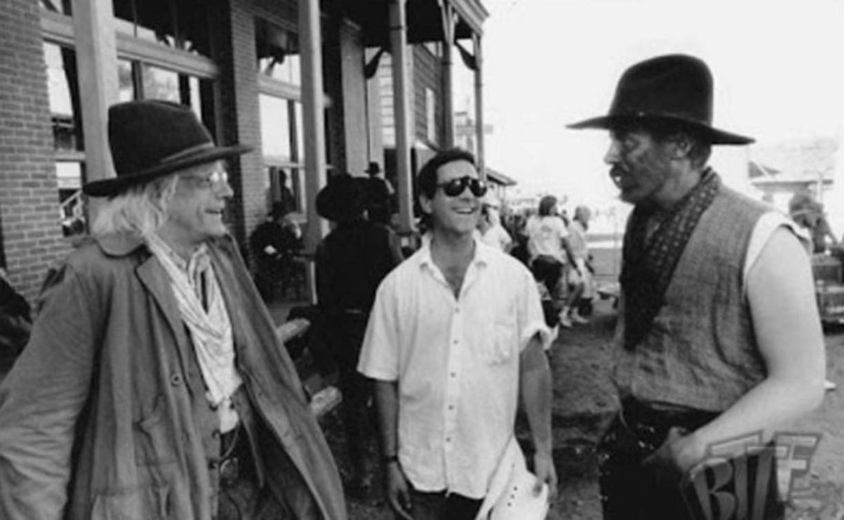 Momento de concentración en el viejo oeste.