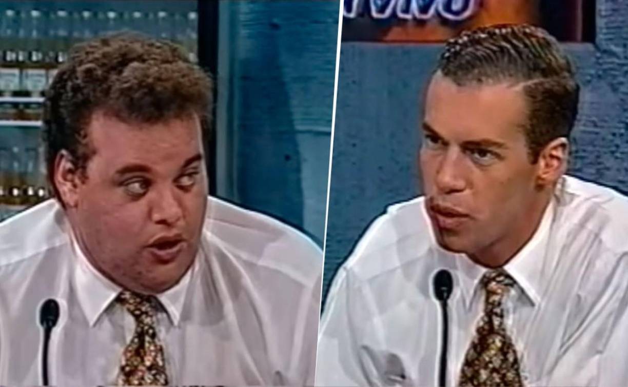 Faitelson y Marín era habituales en programas como DeporTV y Los Protagonistas junto a José Ramón Fernández.