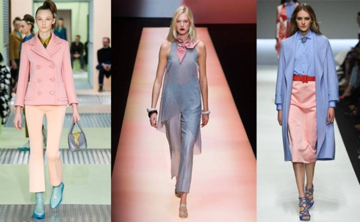 Chanel, Prada, Carolina Herrera, Elie Saab... son algunos de los de la moda que se han rendido a los pies del rosa cuarzo, el tono del año según Pantone. En las pasarelas del mundo este aniñado color se impone en variedad de combinaciones.