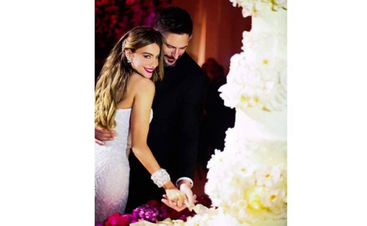 El pastel de Sofía Vergara era un 'Sylvia Weinstock', según compartió en sus redes sociales.