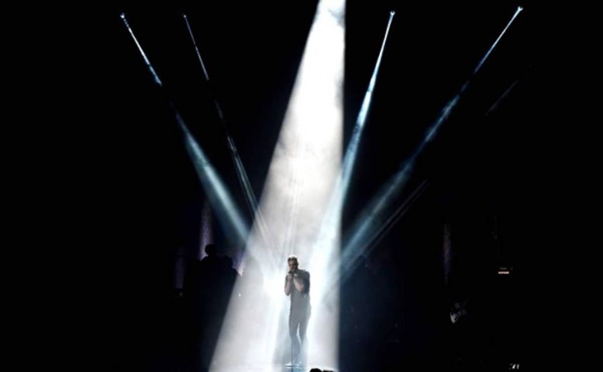 Dan Reynolds del grupo Imagine Dragons.