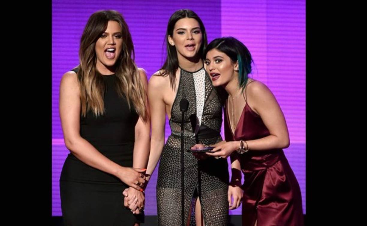 Khloe Kardashian, Kendall Jenner y Kylie Jenner.