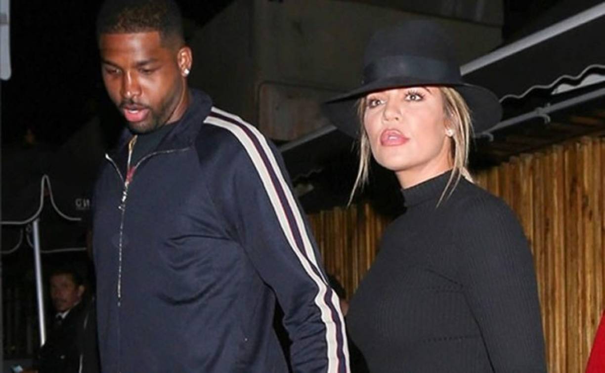 Tristan Thompson y Khloe Kardashian esperan a su hija este mes de abril.<br/>// Foto archivo.