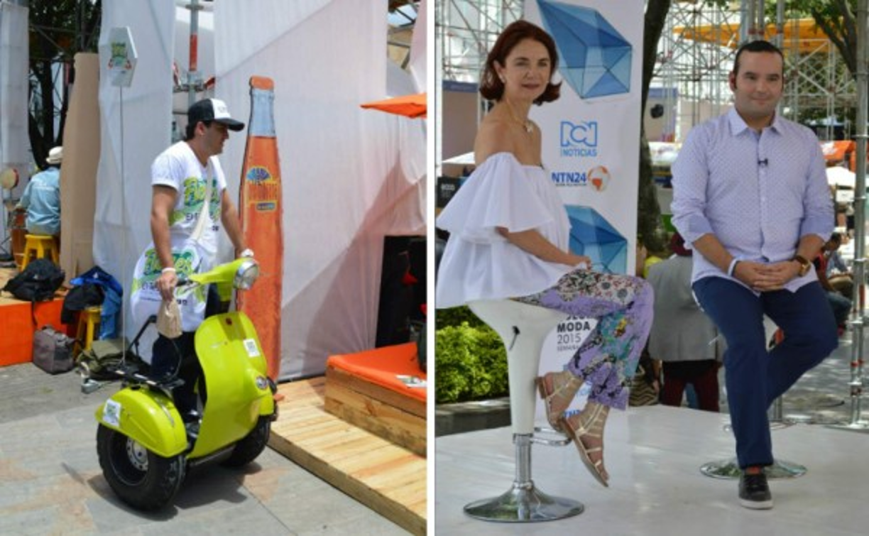 Ambiente en el ColombiaModa 2015.