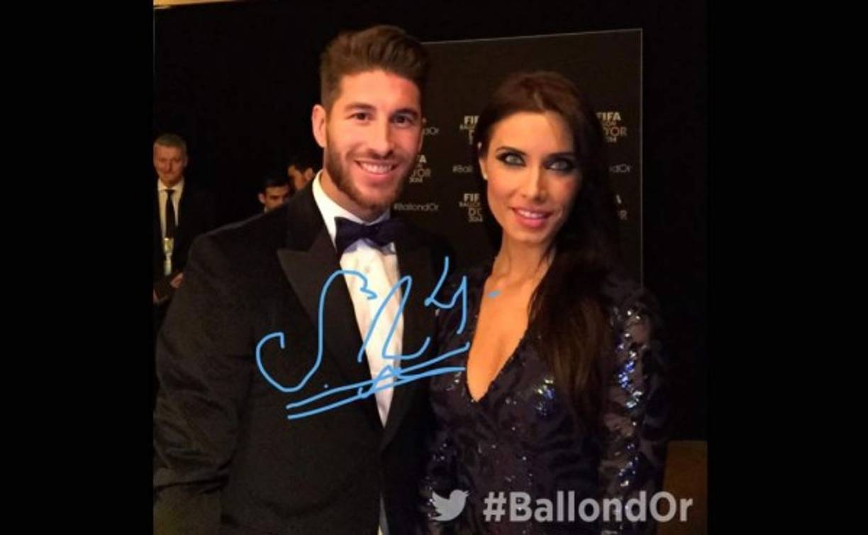 Sergio Ramos posa para el lente de la Fifa.
