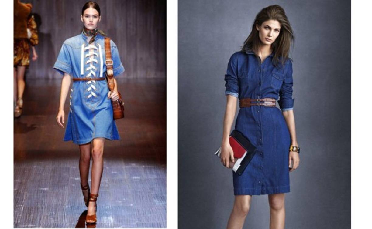 7. Vestido camisero. Gucci y Givenchy presentaron juveniles versiones de esta prenda clásica.