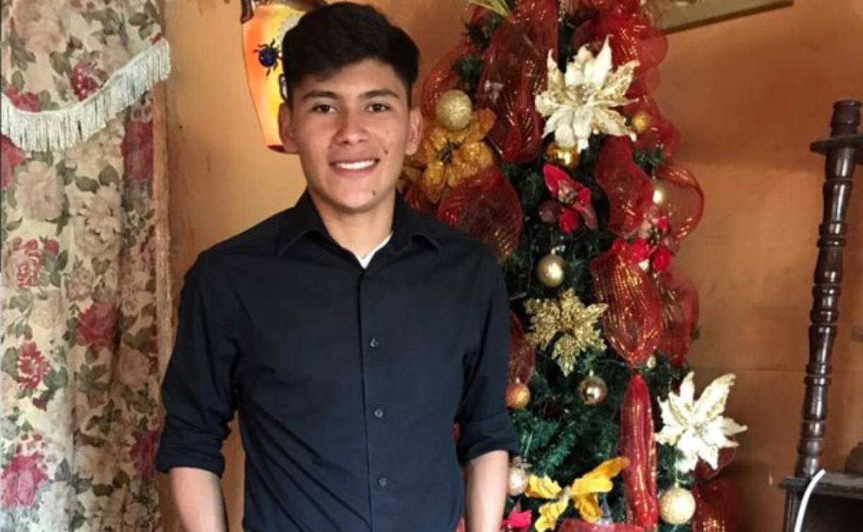 Así era Wilson antes de que el mortero deformara su rostro.