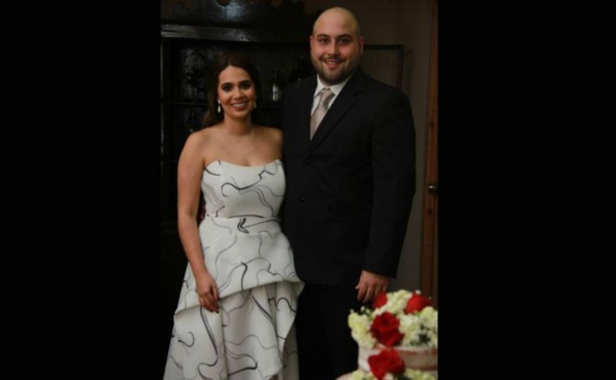 María Fernanda Restrepo Canahuati y Jorge Roberto Interiano Discua.