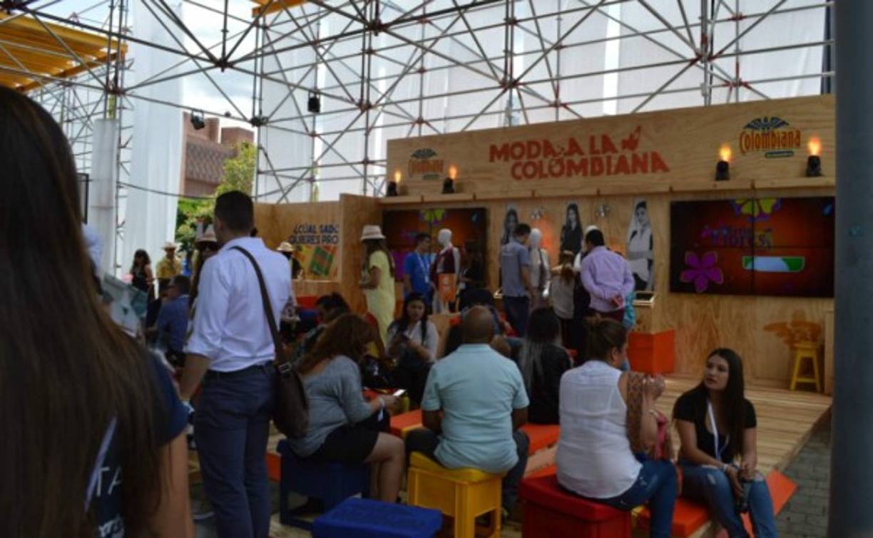 Ambiente en el ColombiaModa 2015.