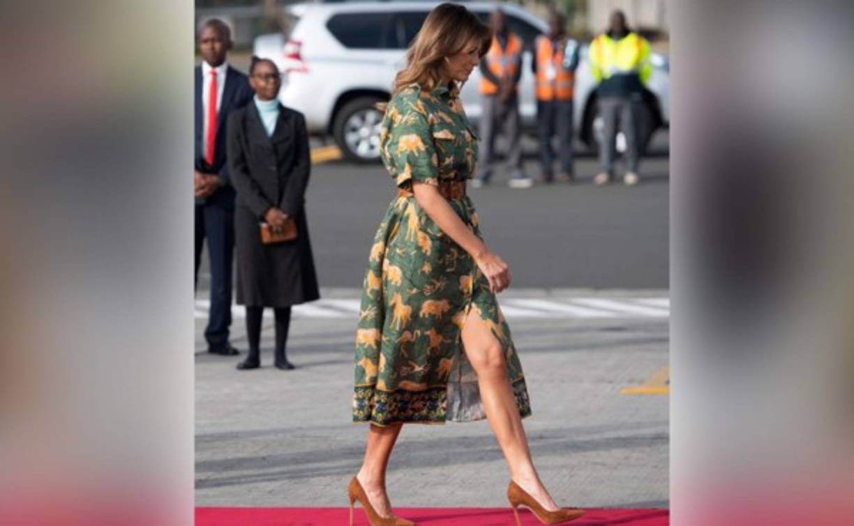 La primera dama de Estados Unidos Melania Trump, realizó una gira 'diplomática y humanitaria', en cuatro países de África.