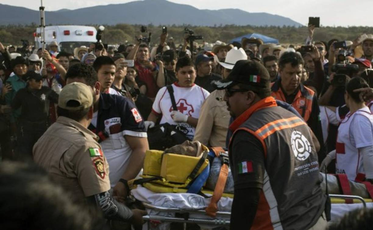 La muerte de Félix Peña, arrollado por su caballo en la carrera por la 'chiva' fue lo lamentable de la fiesta.