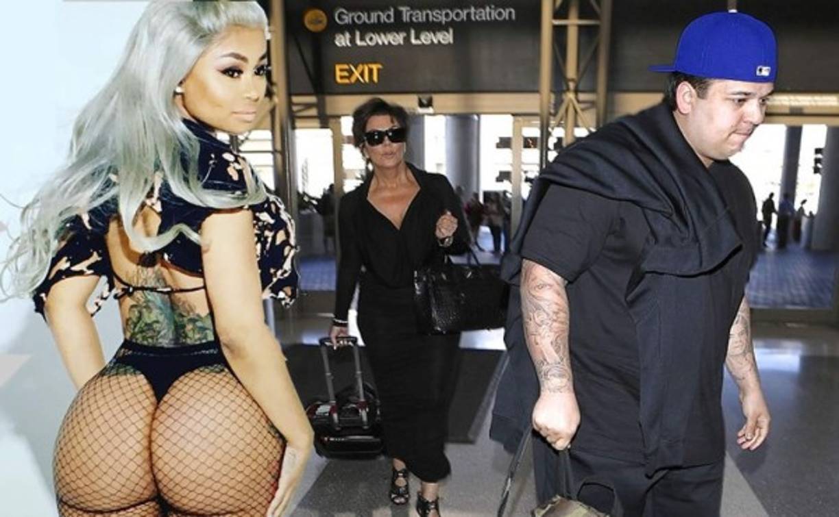 Esta es la nueva novia del hermano de las Kardashian, Rob Kardashian. La modelo Blac Chyna es su nueva pareja.