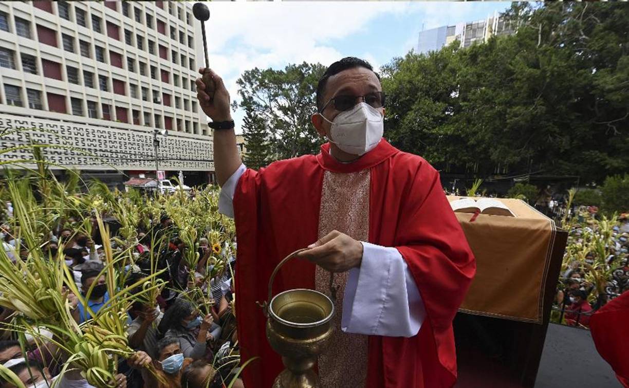 Esta vez se volvieron a llevar a cabo celebraciones presenciales en el marco de la Semana Santa.