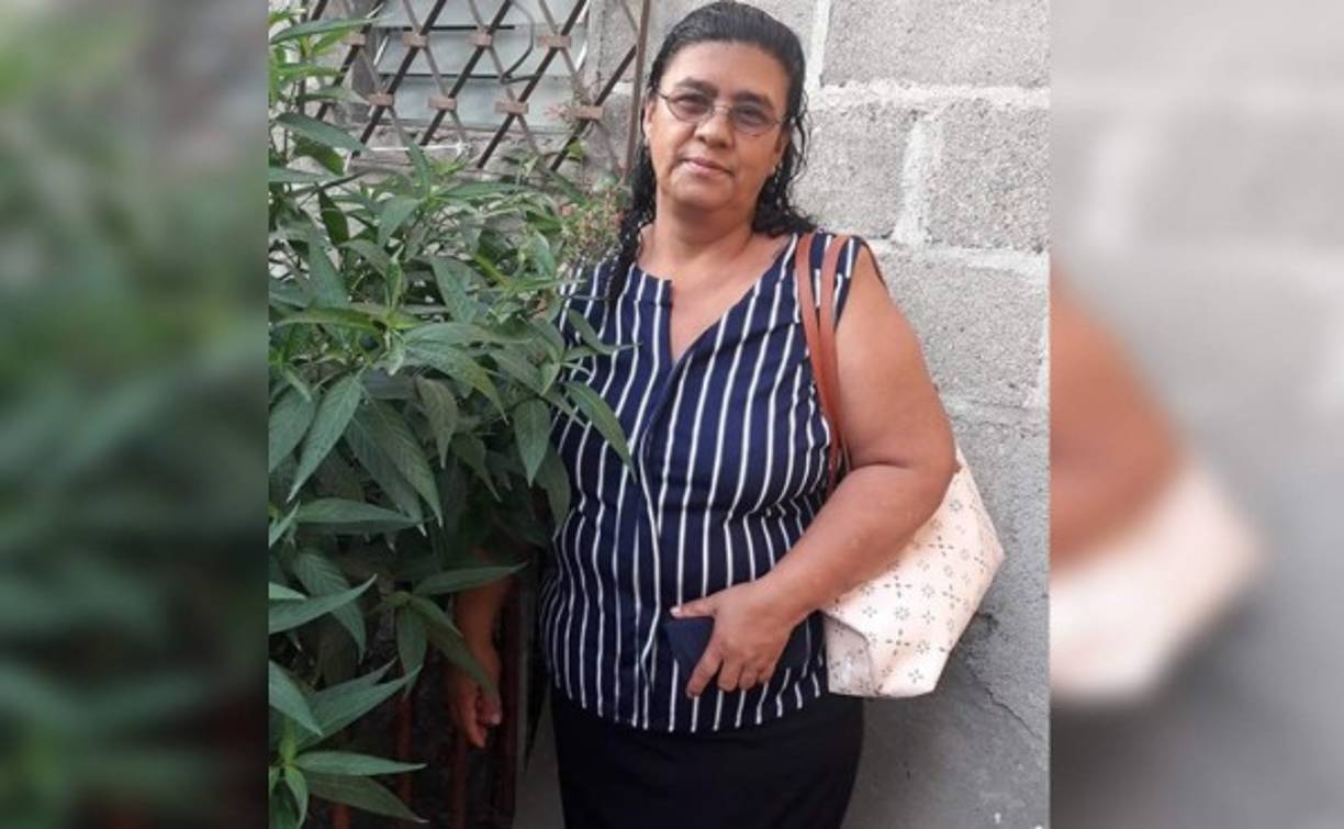 Liliana Padilla mostrando a su hermosa madre.