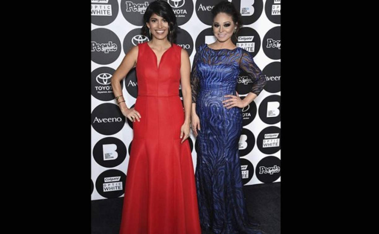 Ursula Carranza y Isis Sauceda.