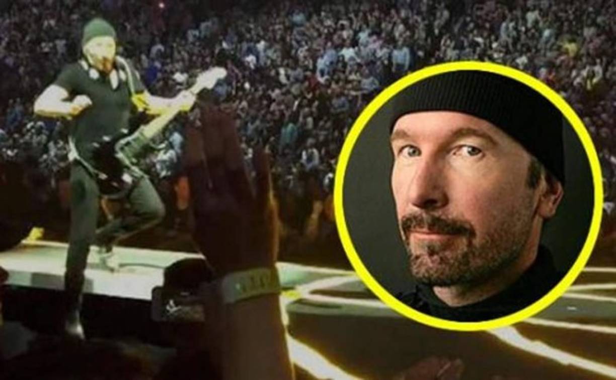 The Edge (U2) es otro de los artistas que la ha pasado muy mal.