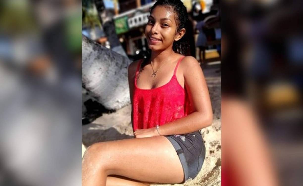 Así era en vida la adolescente, quien fue engañada a través de las redes sociales.