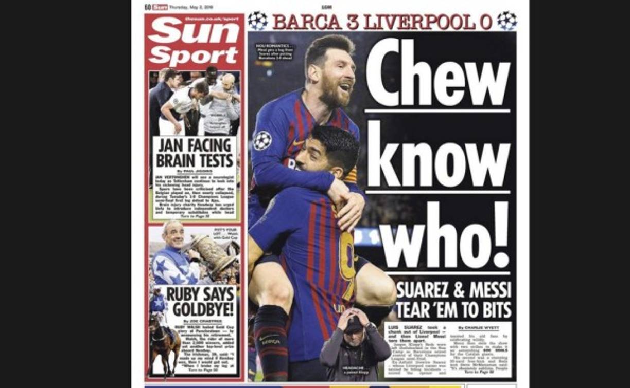 Sun Sport también se rindió a los pies del crack argentino.