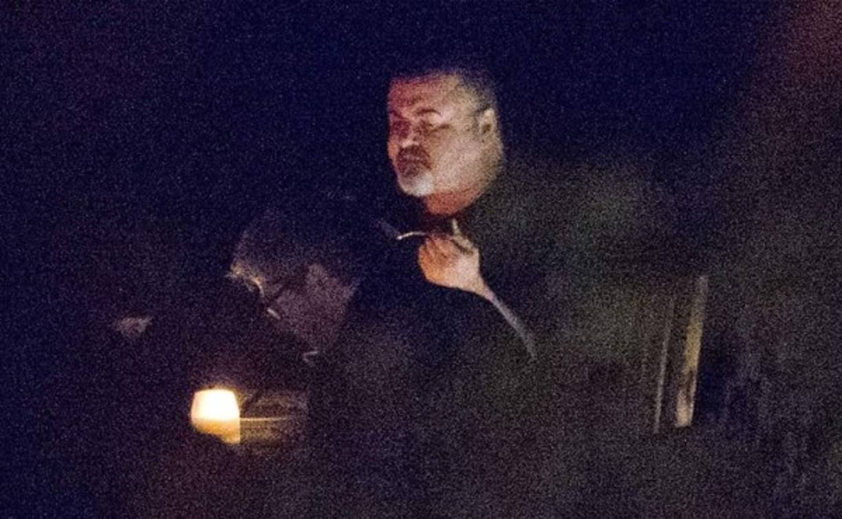 La última foto de George Michael en septiembre del 2016.