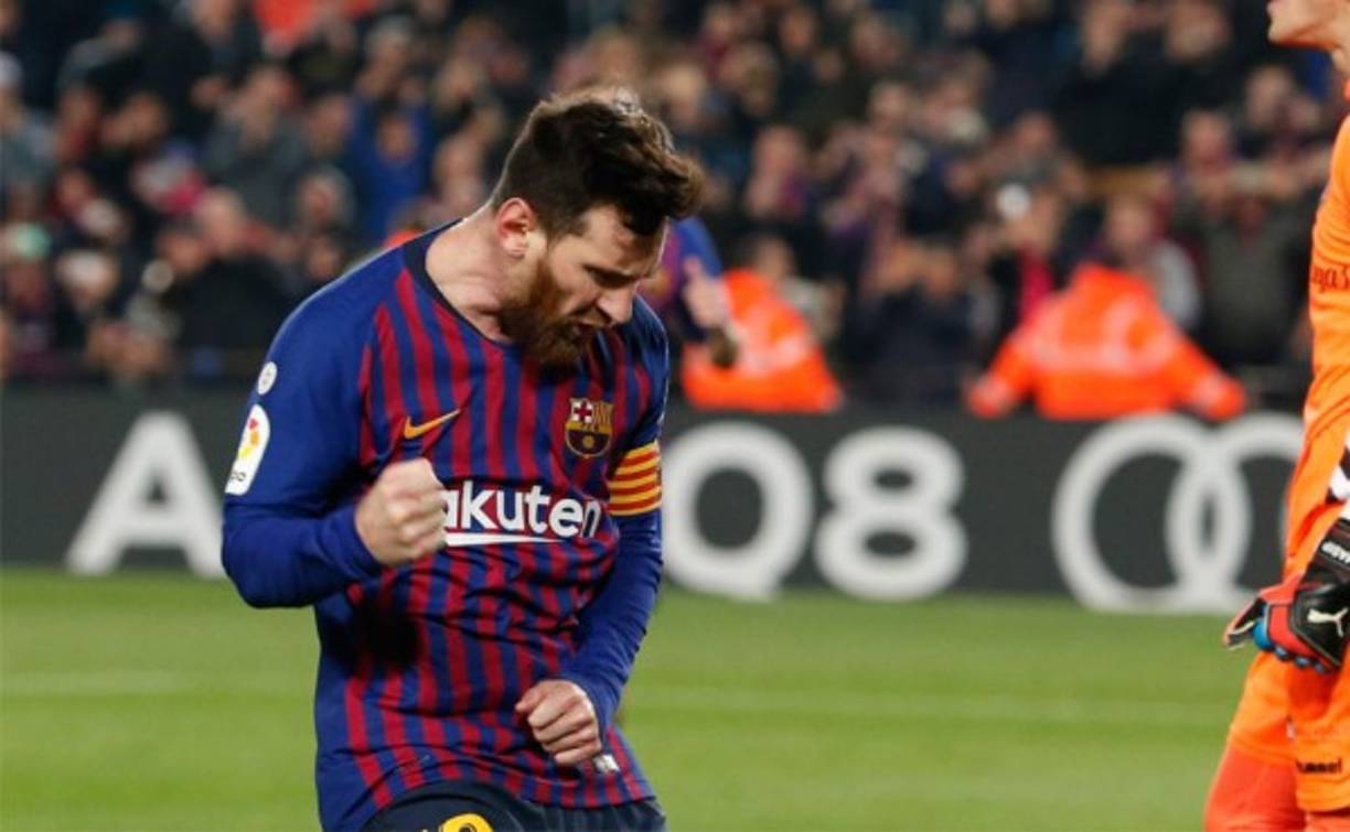 ¡CON FURIA! Todo amante del fútbol entiende el gesto de Messi en la celebración del gol ante Valladolid. Fue un partido duro, para muchos jugadores del equipo 'quedaron a deber' y el gol, que les tardó en llegar, significó una agónica victoria.