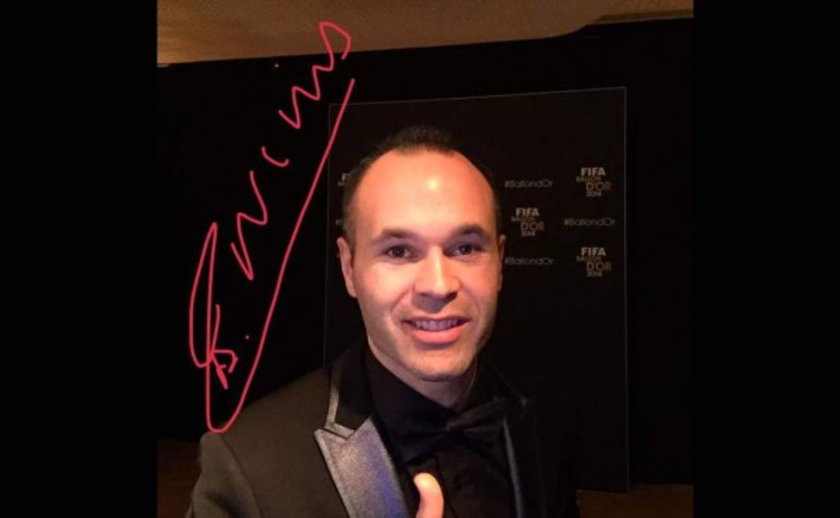 Andres Iniesta.