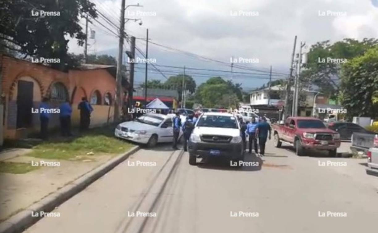 La captura de uno de los supuestos asaltantes ocurrió en la intercepción de la 11 calle y la avenida Junior.