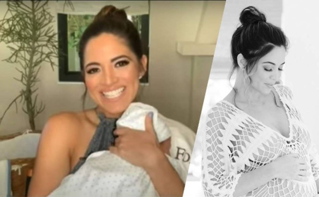 Después de nueve meses de secretos, Pamela Silva pudo gritar a los cuatro vientos que ha cumplido uno de sus mayores sueños, ser madre.