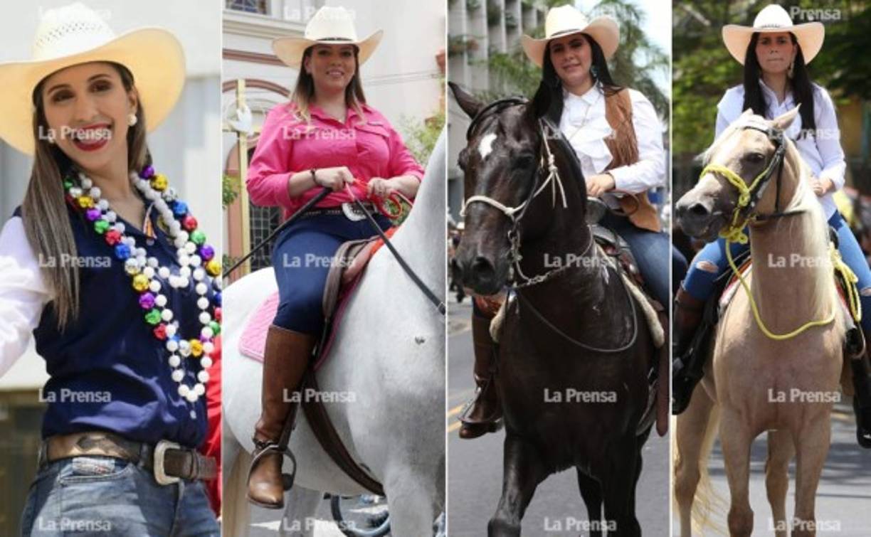 Muchas fueron las mujeres que se vistieron de vaqueras y demostraron sus habilidades como amazonas.