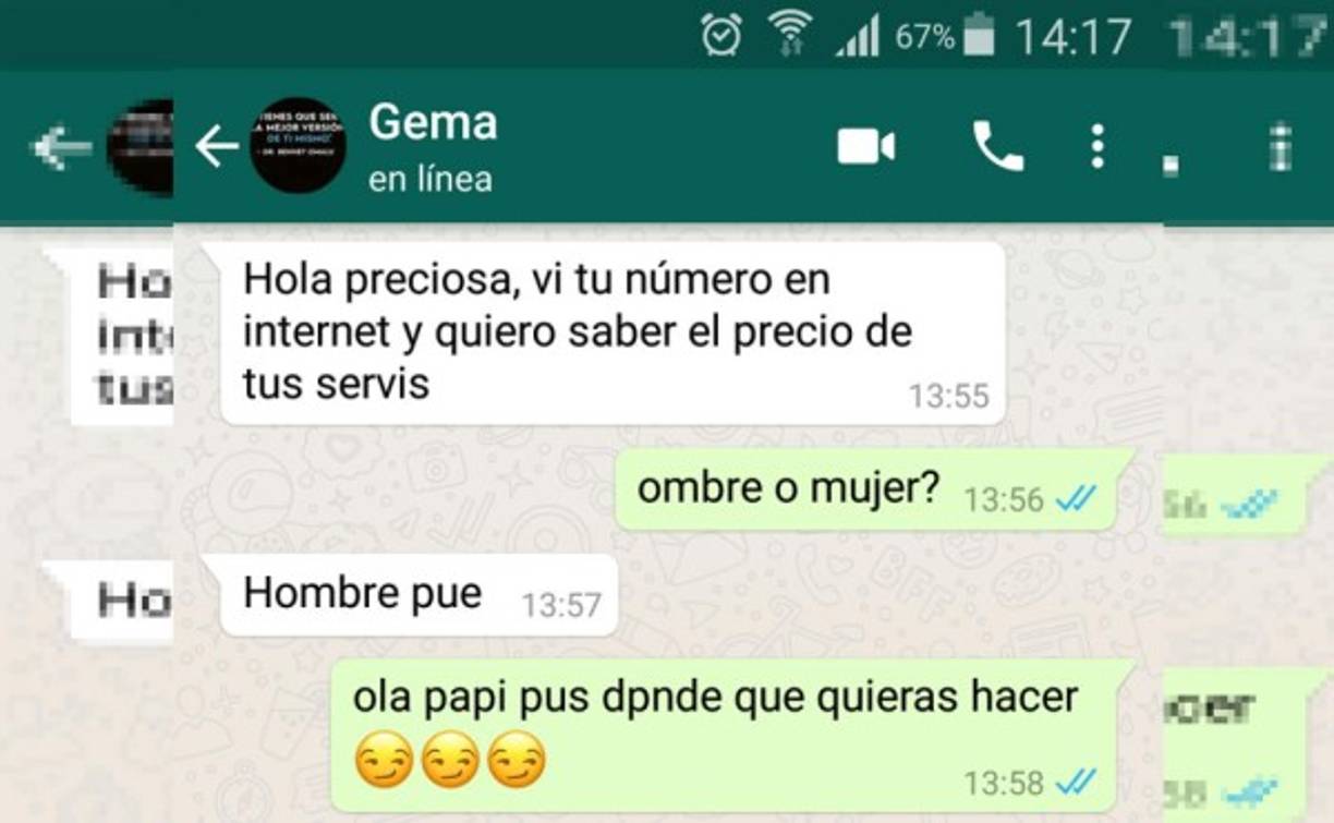 La conversación se hizo viral en las redes sociales.