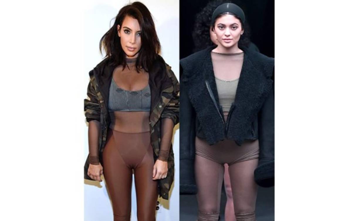 No es nuestro look favorito para ninguna, pero en todo caso el punto se lo lleva Kim.