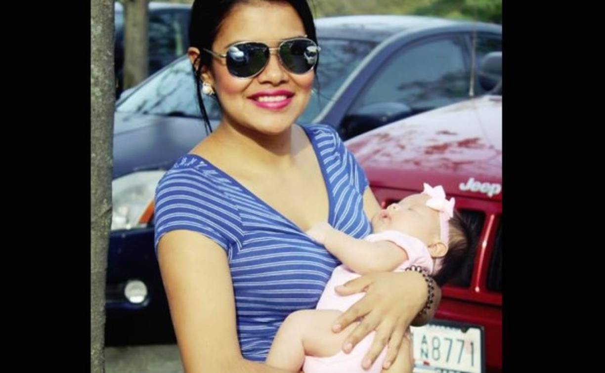 Alvarenga Jackeline: 'Lo mejor que me ha pasado en mi vida entera, es la razon por la que vivo mi hija'.