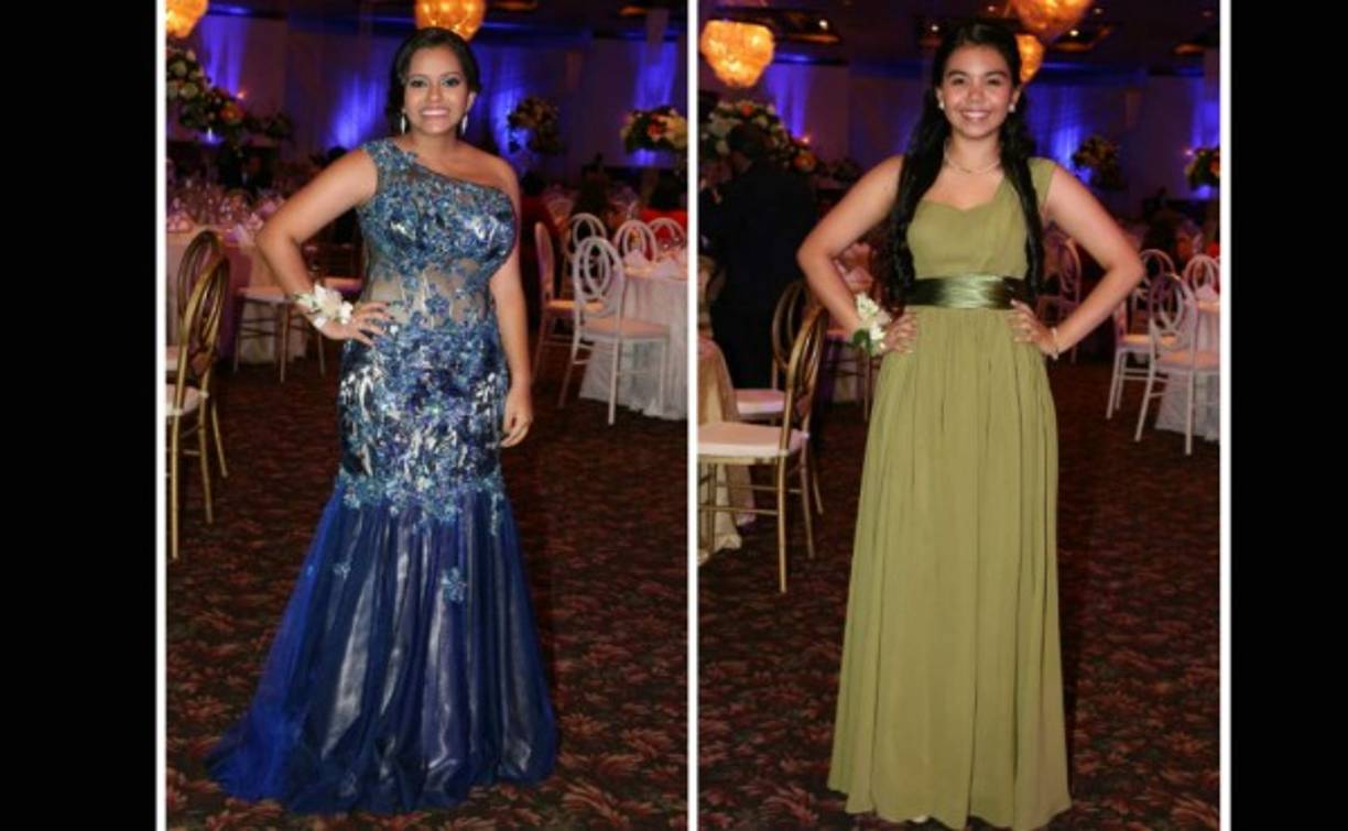 Leslie Croasdaile y Karla Barahona.