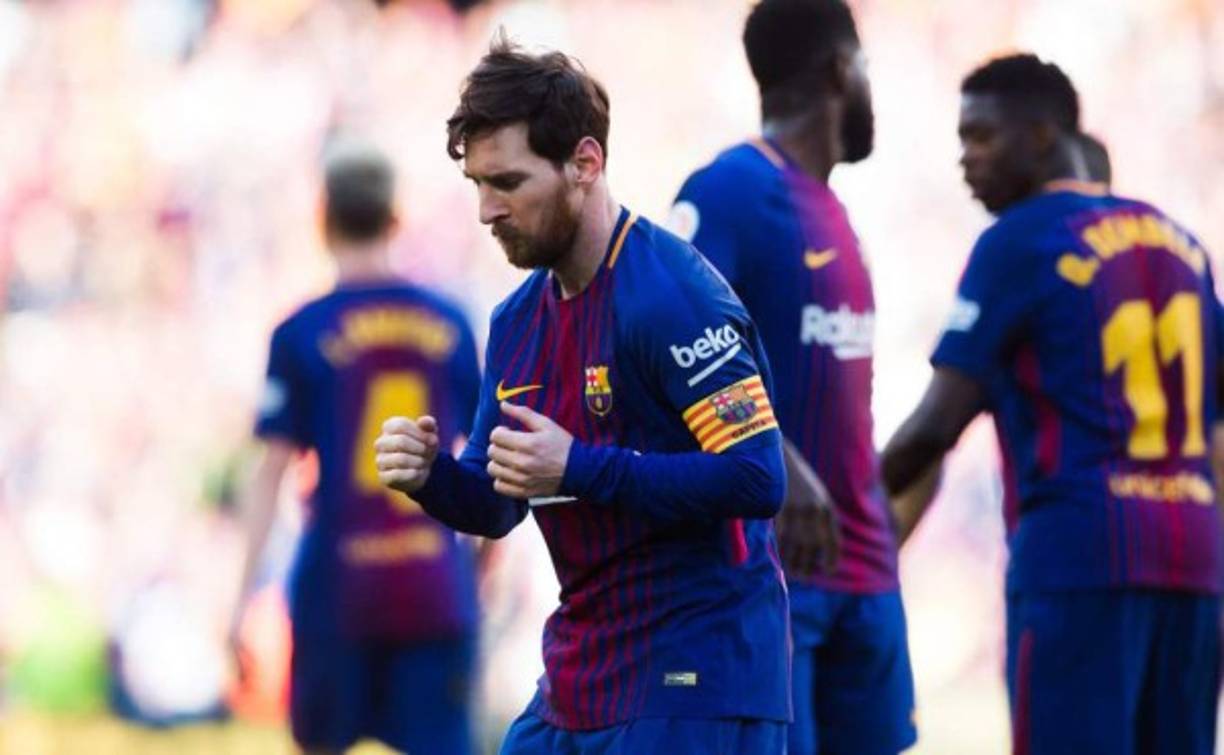 Bailecito incluído. Contra el Atletic de Bilbao, luego de su gol, Messi señaló con sus brazos hacia el palco familiar y finalmente batió sus hombros y bailó. Se desconoce la razón principal de esta celebración.