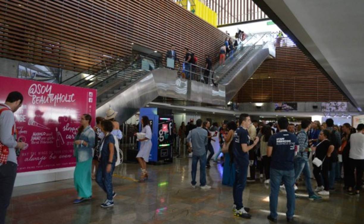 Ambiente en el ColombiaModa 2015.