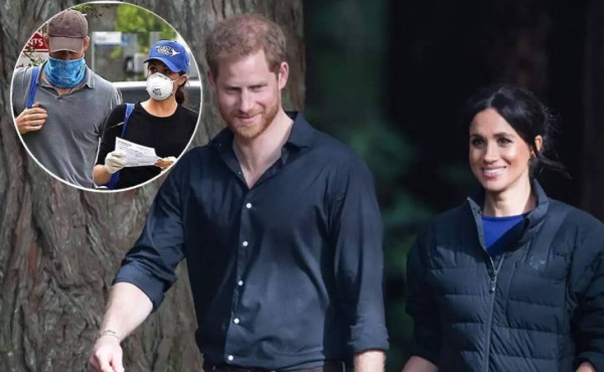 El príncipe Harry y Meghan Markle, duques de Sussex, han estado pasando el pico más crítico de la crisis del coronavirus en Estados Unidos.