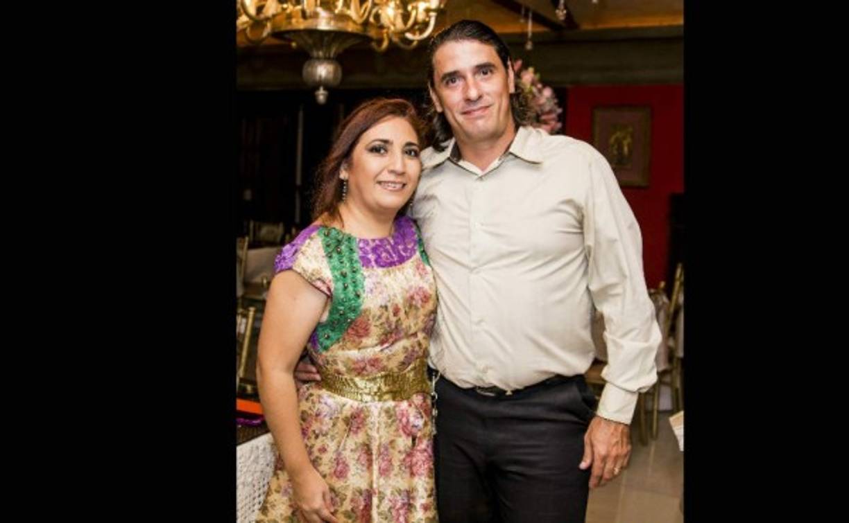 Giselle y Mark de Bruijn.